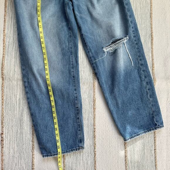 Madewell The Dadjean in Duane Wash: Ripped Edition Women’s Size 30 - Picture 4 of 11